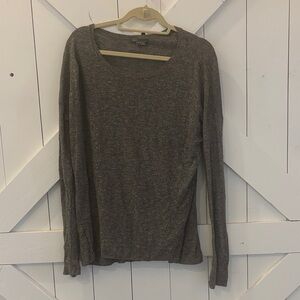 Vince Charcoal Long Sleeve Tee